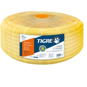 CONDUITE AMARELO 3/4 ROLO 50M TIGRE