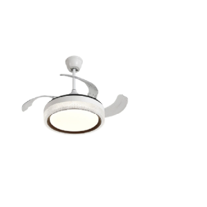 VENTIL. TETO RETRATIL.C/PLAFON LED BREEZE 36