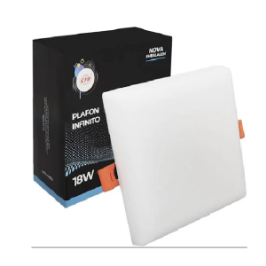 PAINEL LED INFINITO QUAD. 18W 4K 1494 CTB