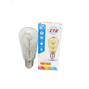 LAMPADA LED FILAMENTO ST64S 3G BQ