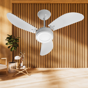 VENTIL. DELTA TETO NEW DELTA LIGHT (LED 12W) 6K BC 127V 38-3182