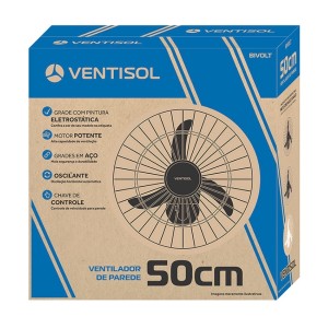 VENTIL. VENTISOL PAR. 50CM PT BIVOLT